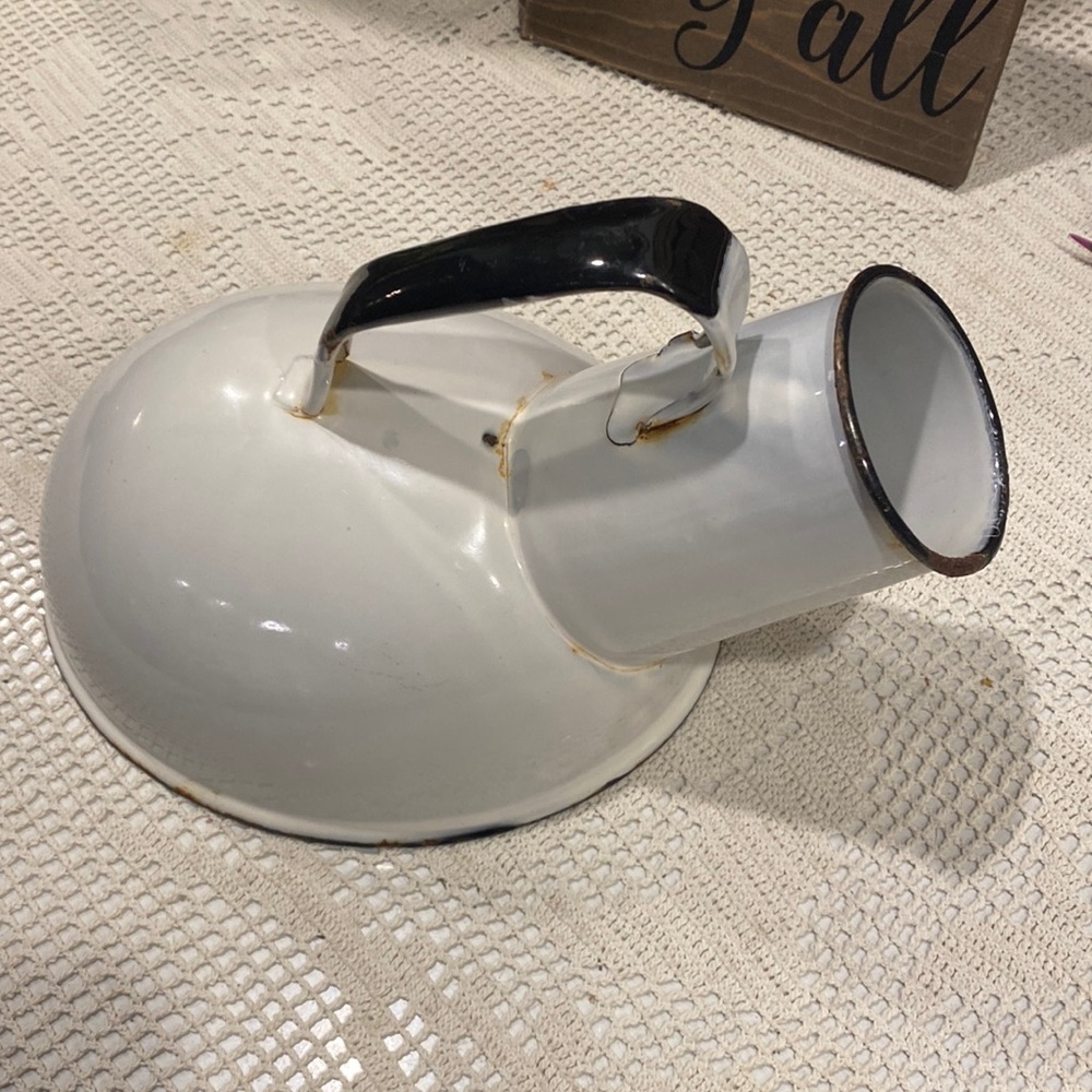 Vintage Antique Enamel Men’s Urinal